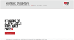 Desktop Screenshot of hinoofallentown.com